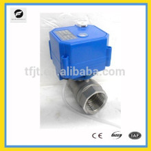 1/2" to 2" motorized motor Valve with manual override For Auto drain& Water cooling system